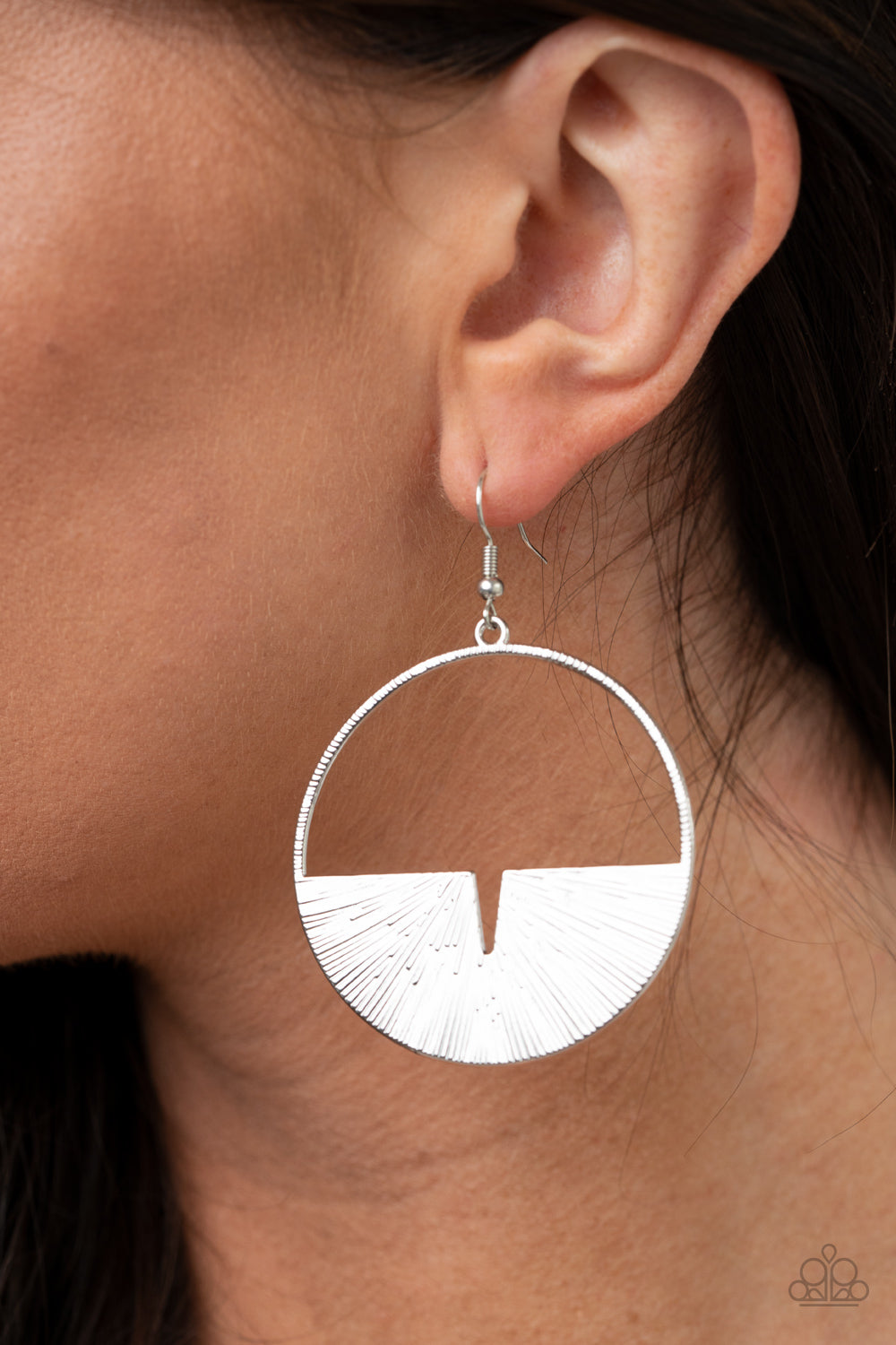 Reimagined Refinement - Silver Earring