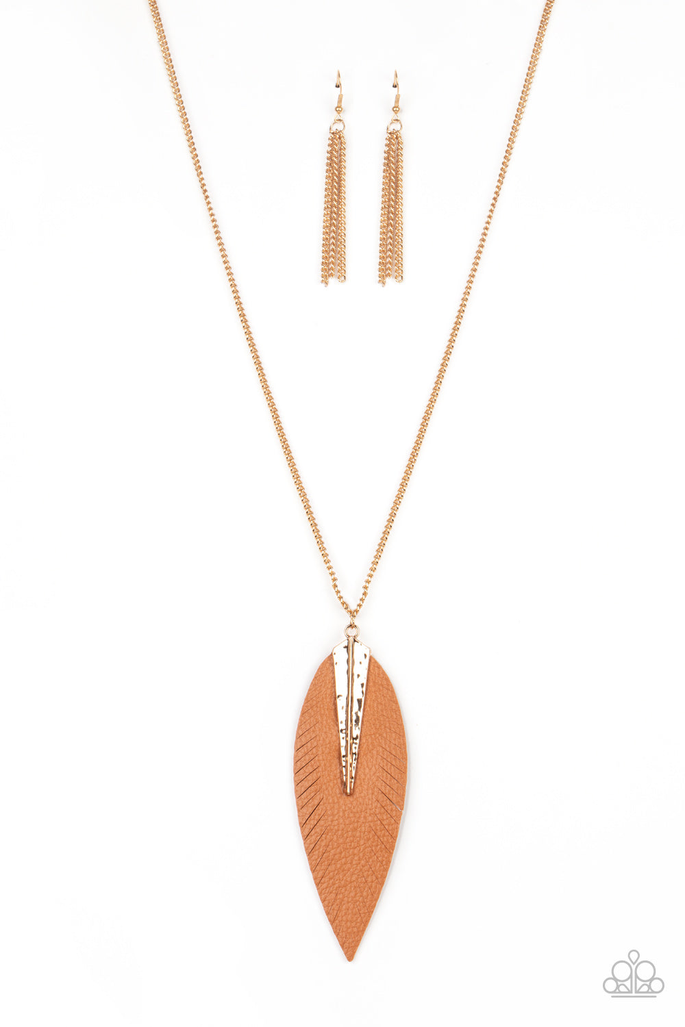 Quill Quest - Gold Necklace