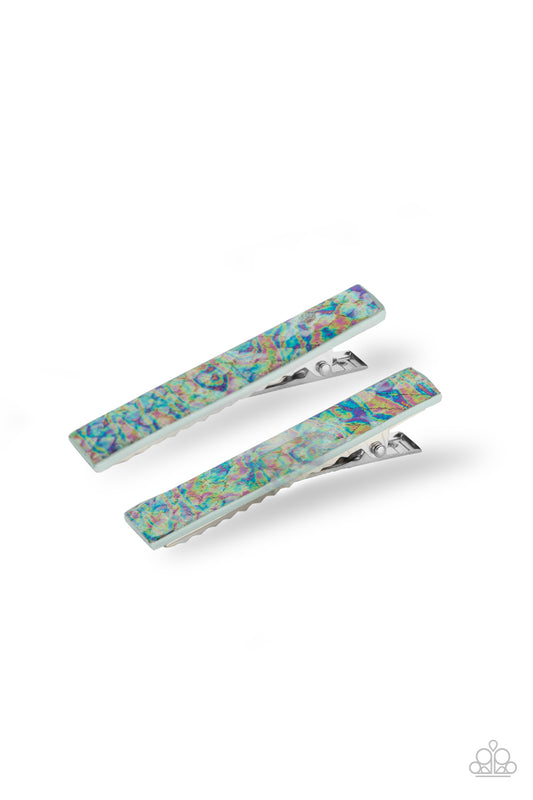 Wild Hair Day - Blue Hair Clip