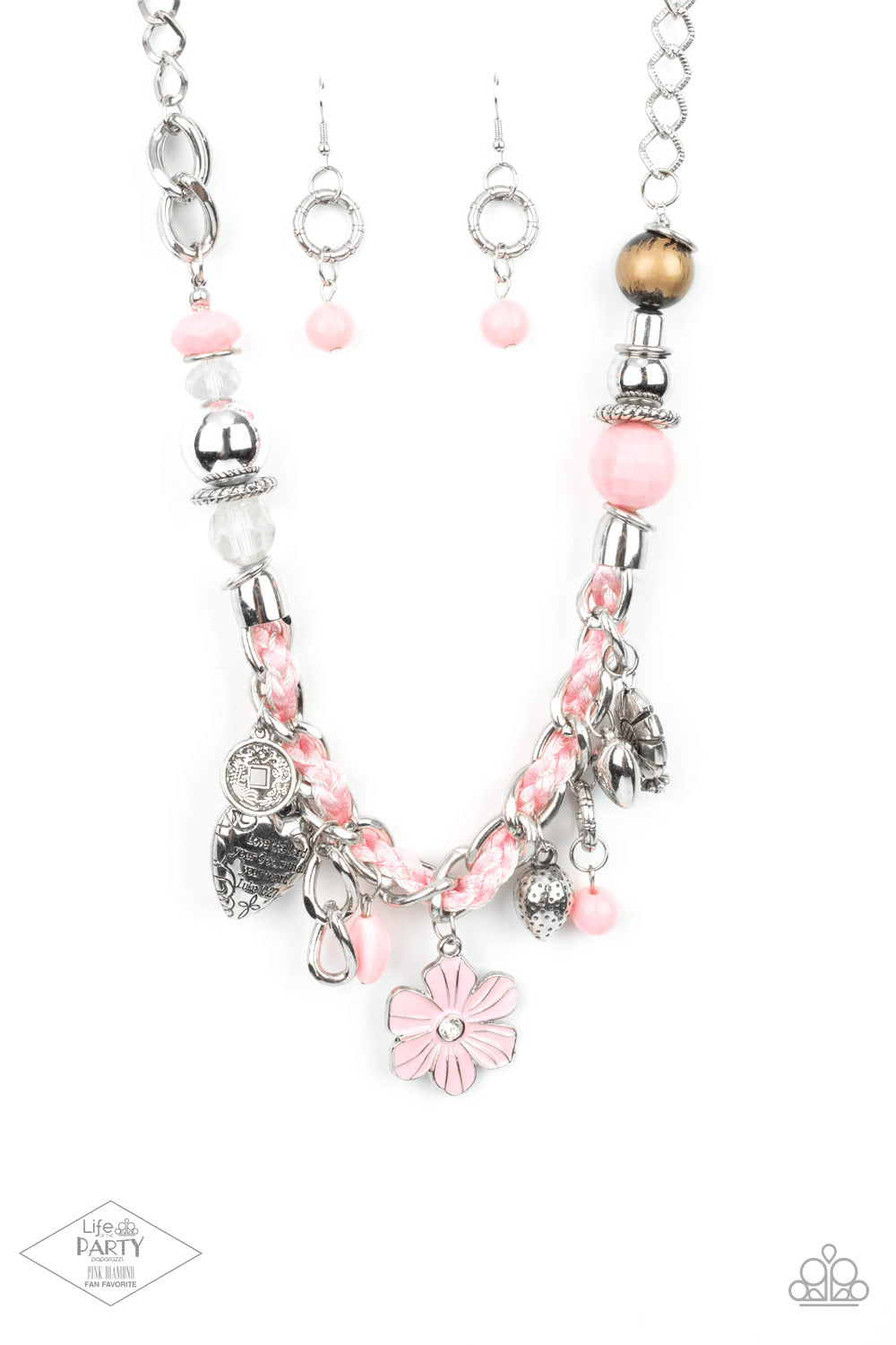 Charmed, I Am Sure - Pink Necklace (LOP)