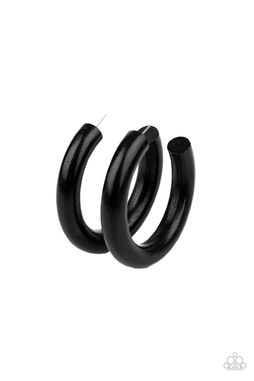 I WOOD Walk 500 Miles - Black Wood Earring