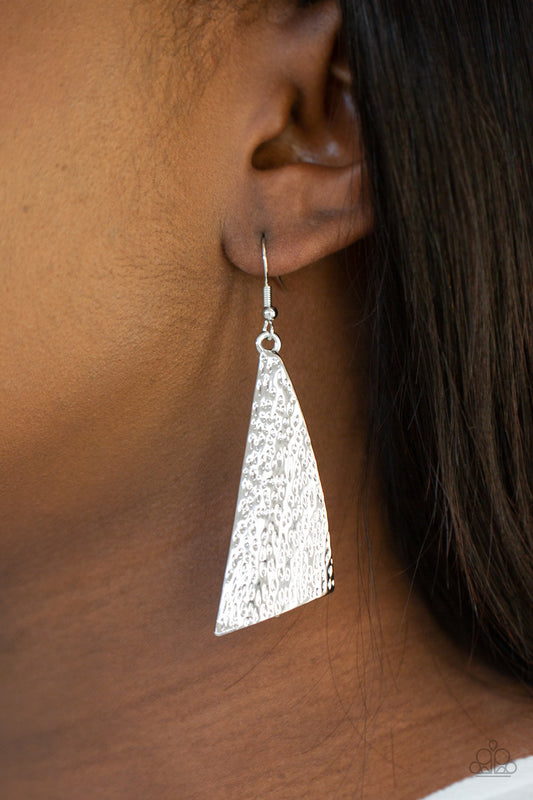 Ready The Troops - Silver Earring