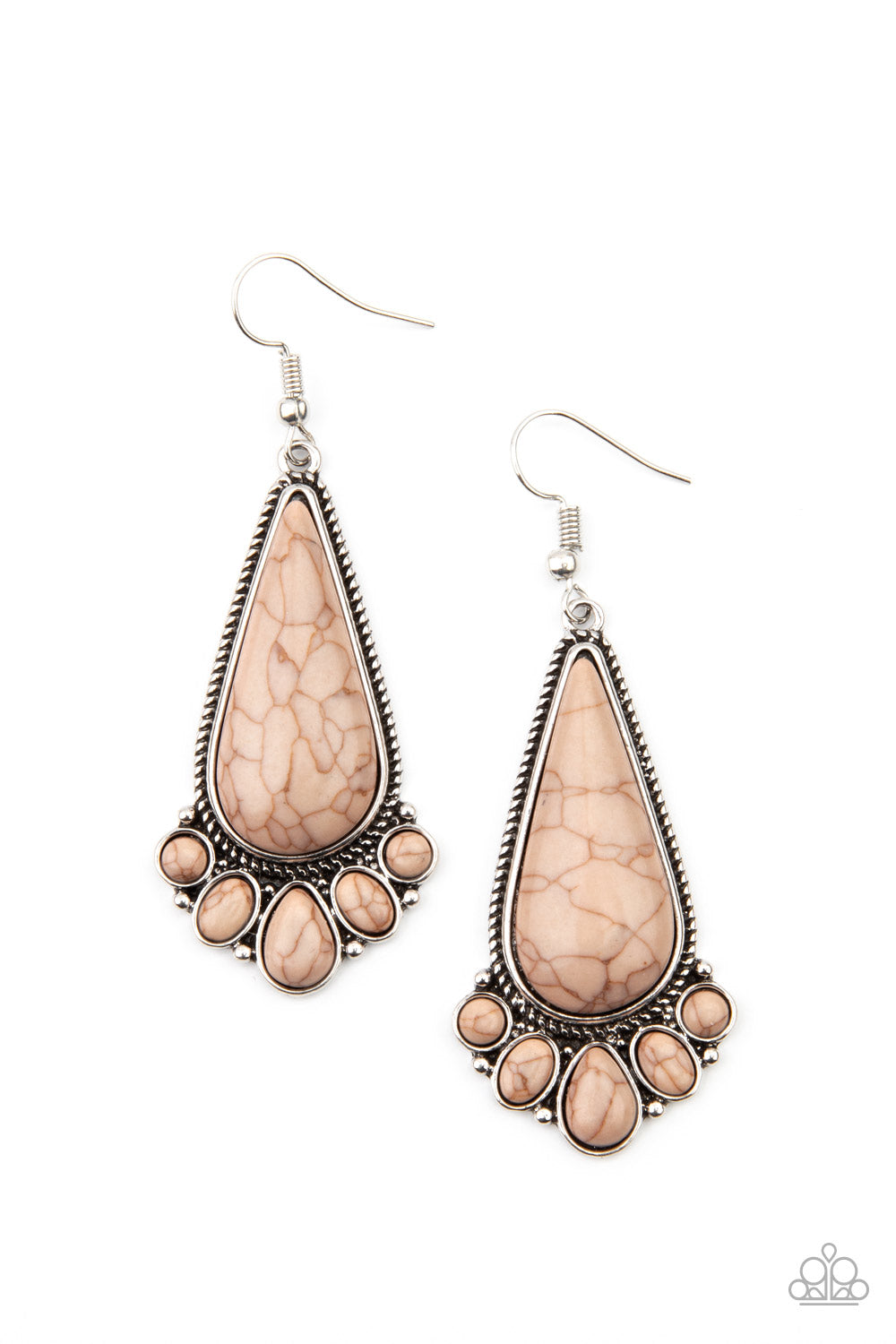 Rural Recluse - Brown Earring