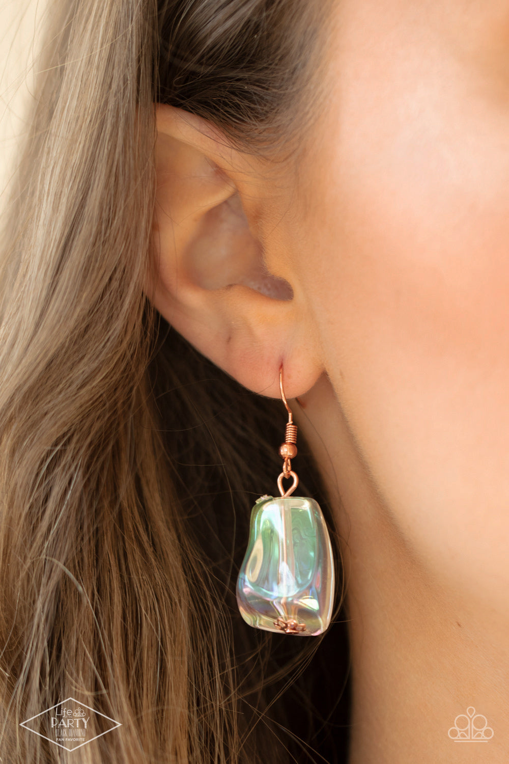 Iridescently Ice Queen - Copper Necklace (LOP)