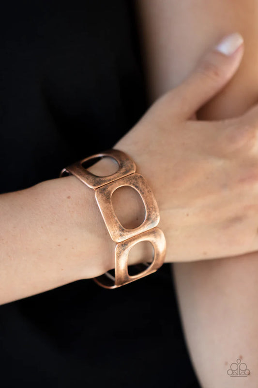OVAL Your Head - Copper Bracelet