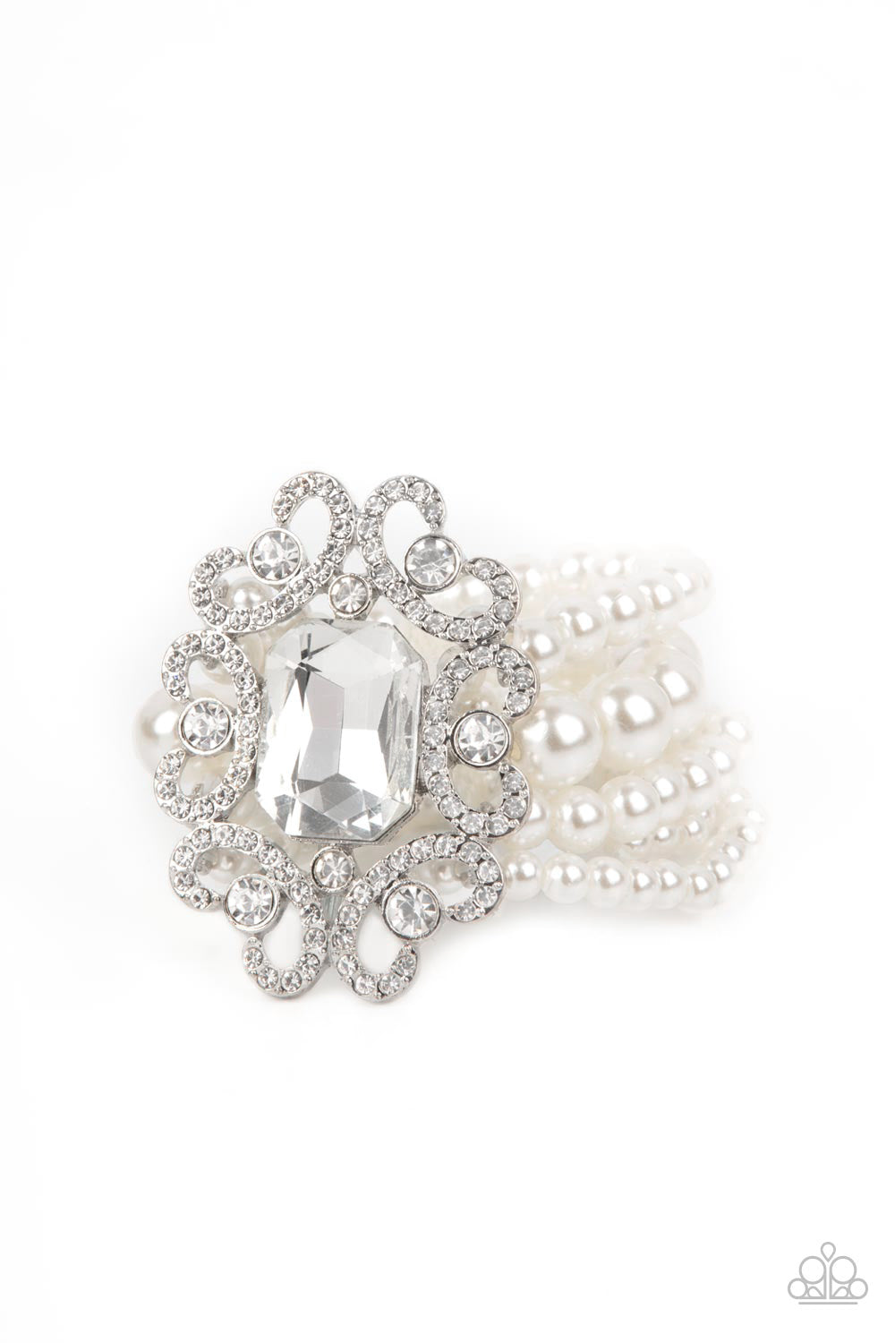 Rule The Room - White Bracelet (LOP)