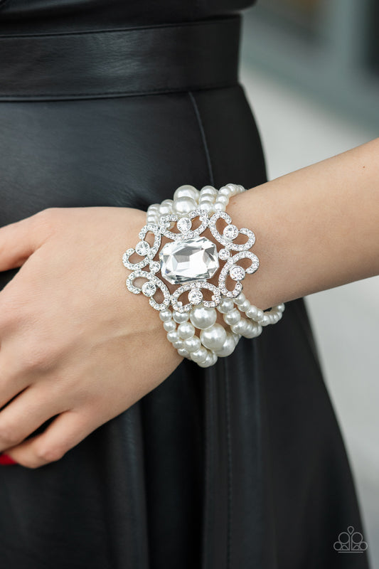 Rule The Room - White Bracelet (LOP)