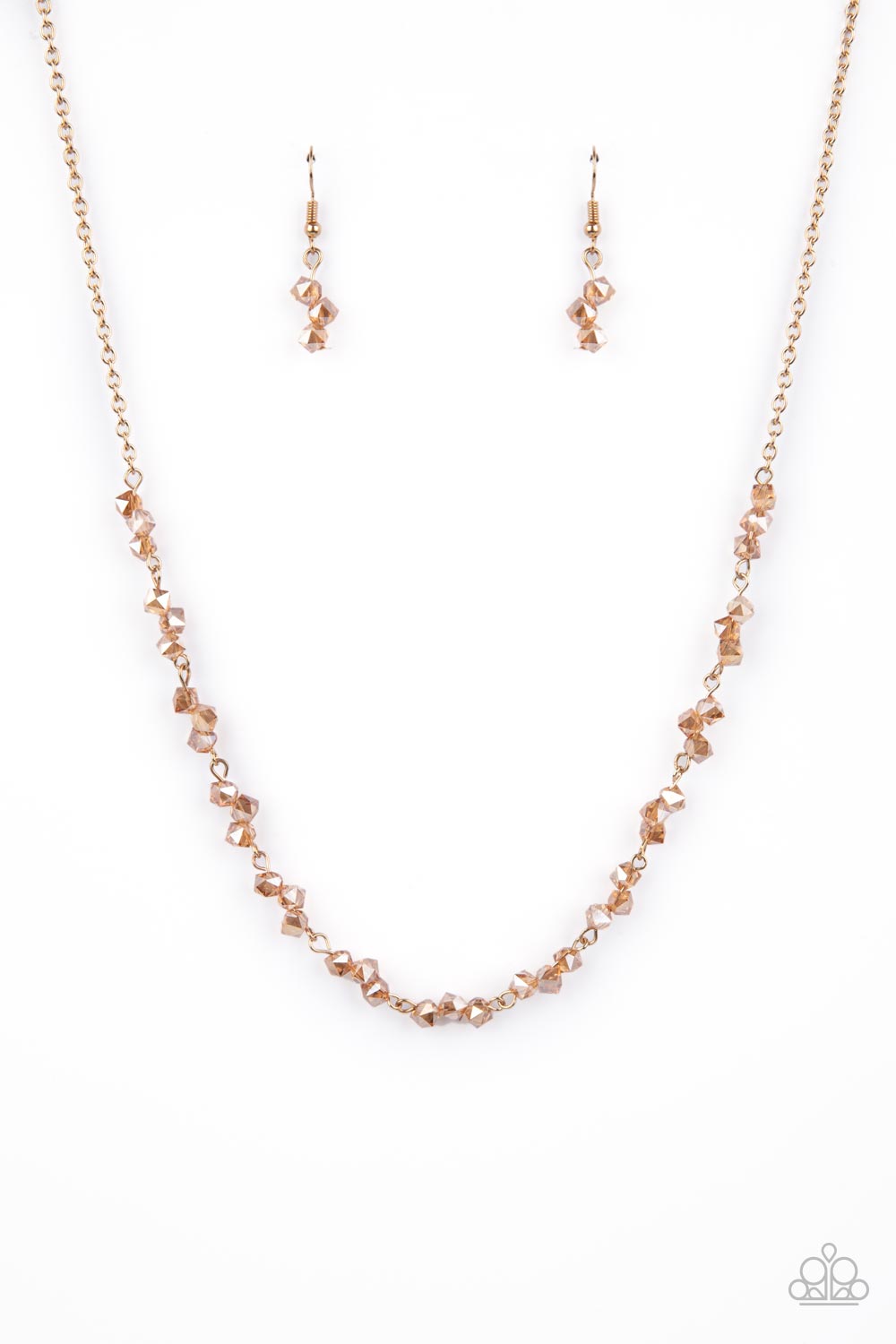 Incredibly Iridescent - Brown Necklace