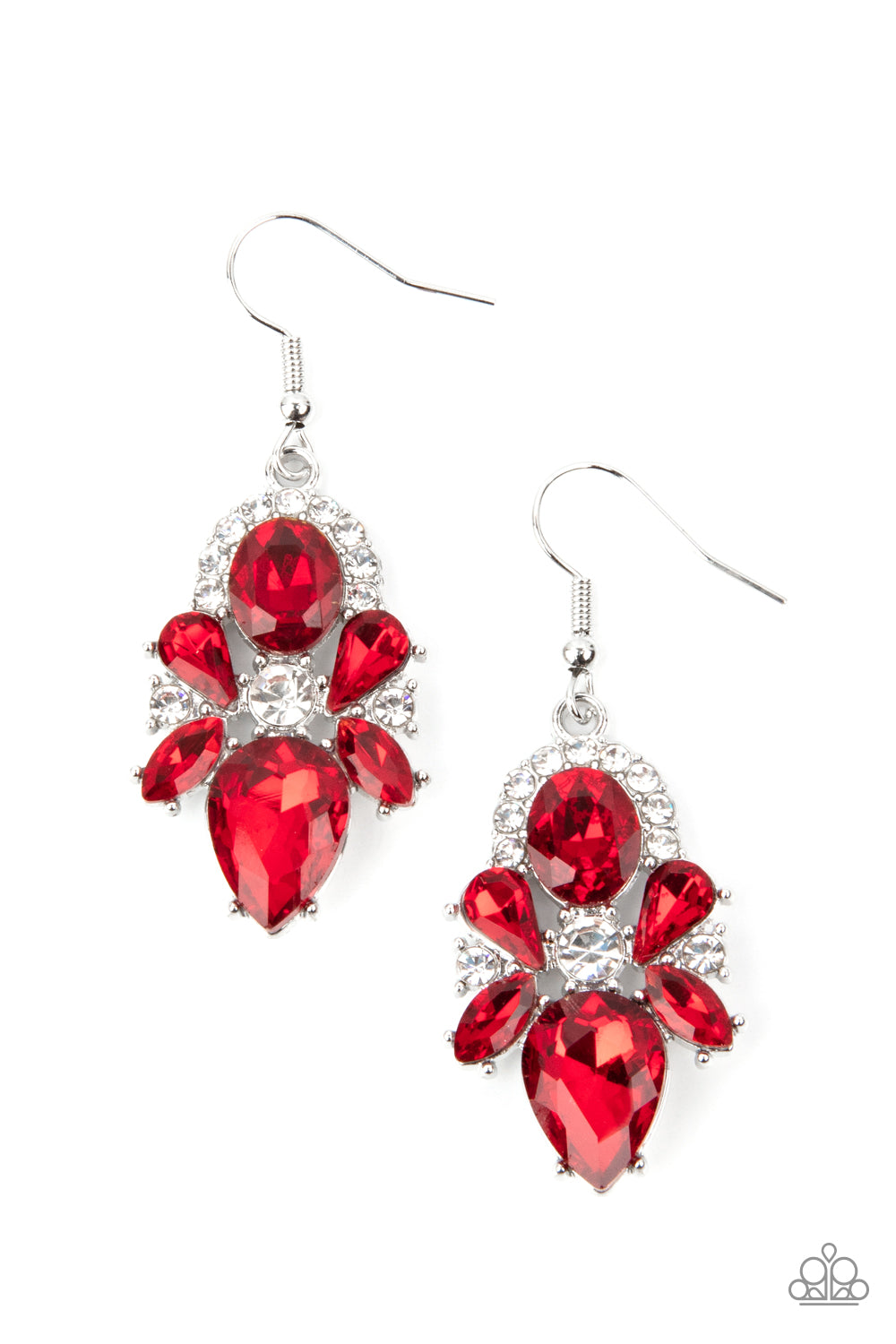 Stunning Starlet - Red Earring