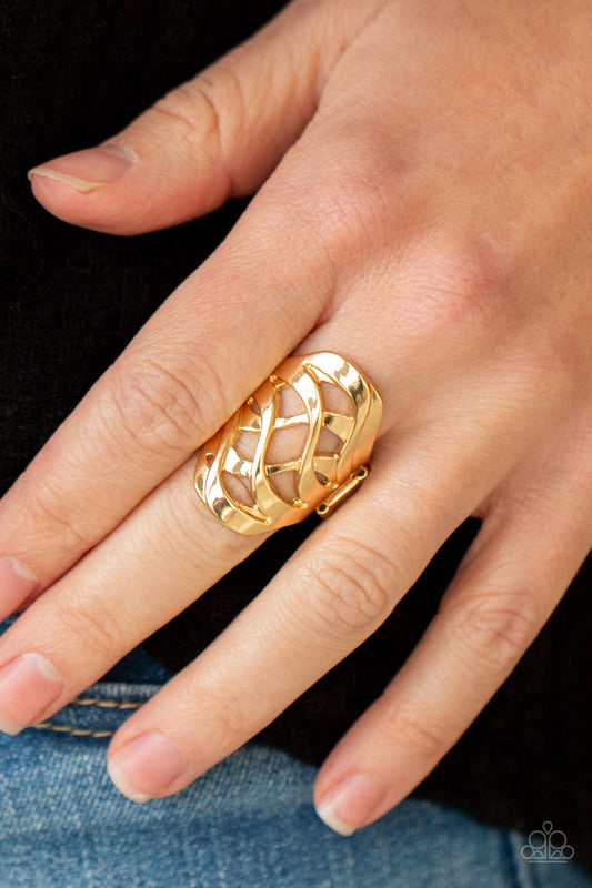 Open Fire - Gold Ring 0029