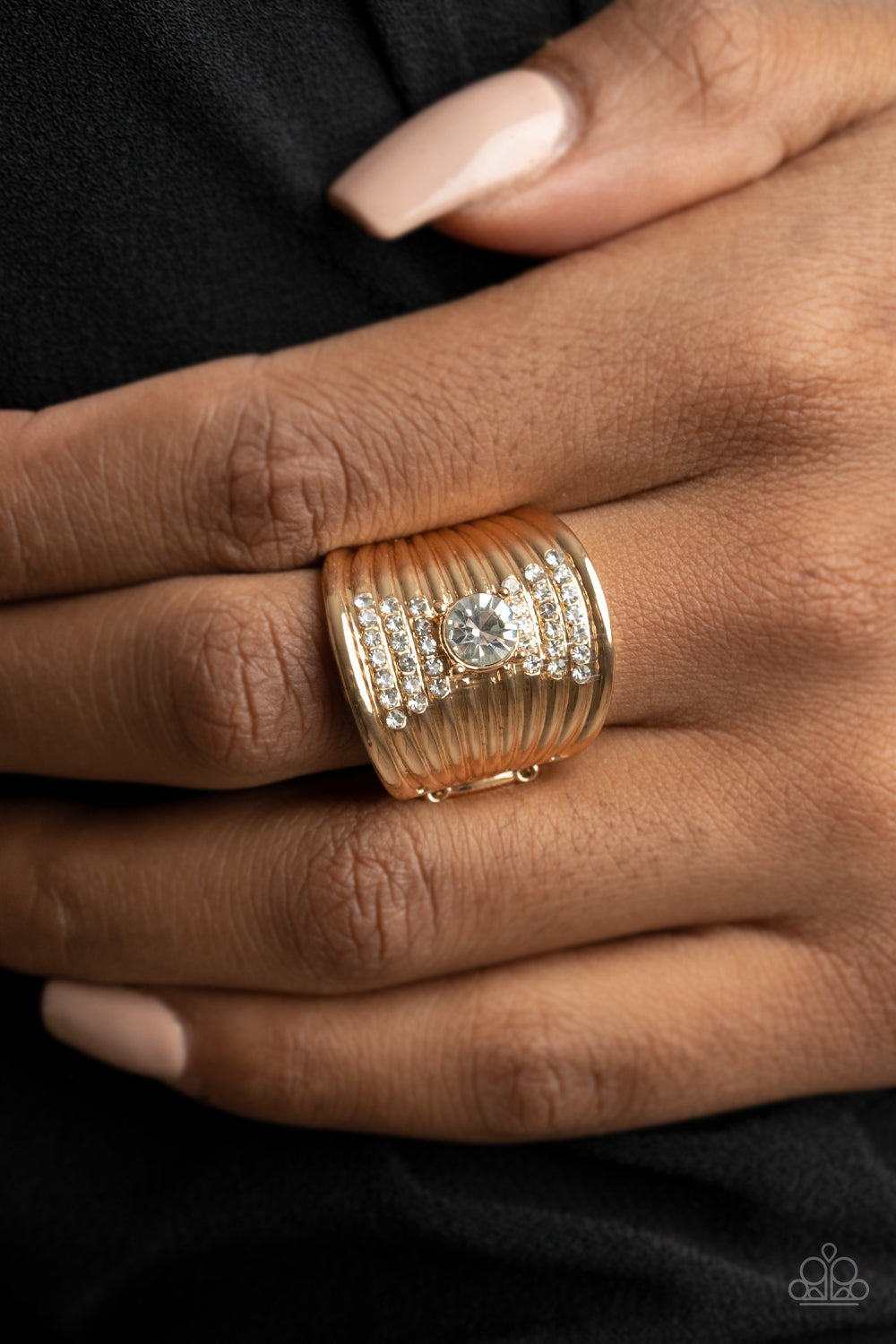 Crystal Corsets - Gold Ring 0089
