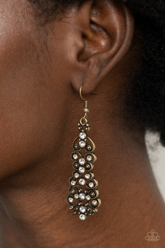 Diva Decorum - Brass Earring