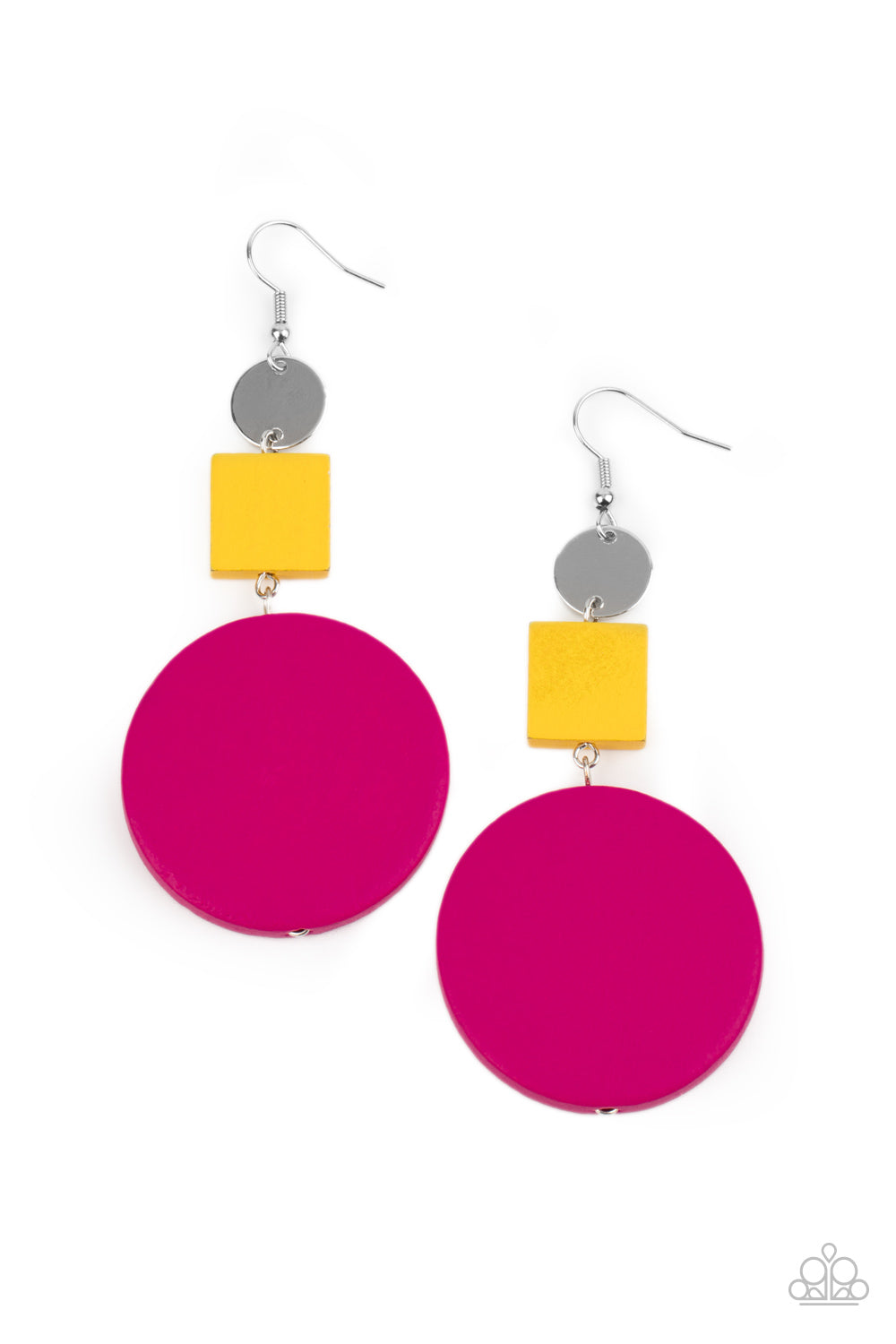 Modern Materials - Multi Wood Earring