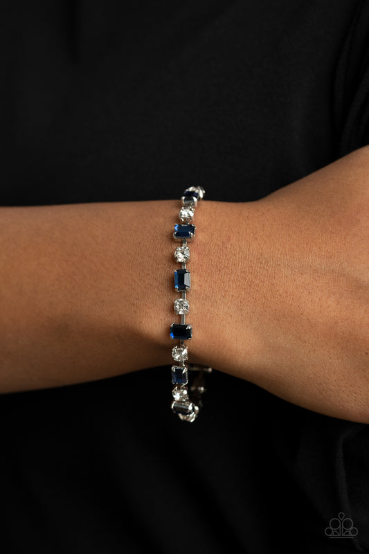 Out In Full FIERCE - Blue Bracelet