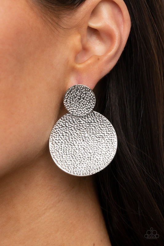 Refined Relic - Silver Earring