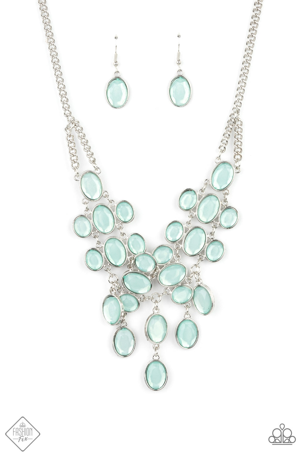 Serene Gleam - Blue Necklace