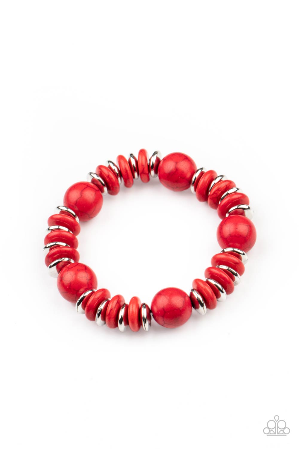 Rustic Rival - Red Bracelet