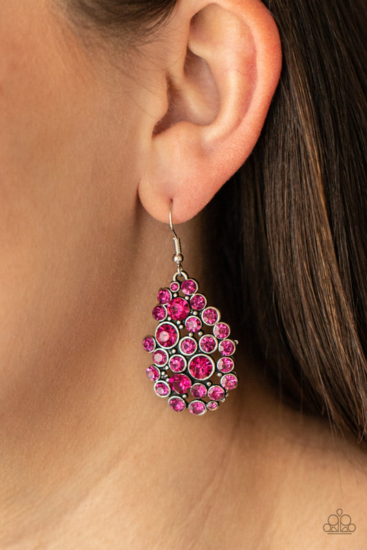 Smolder Effect - Pink Earring
