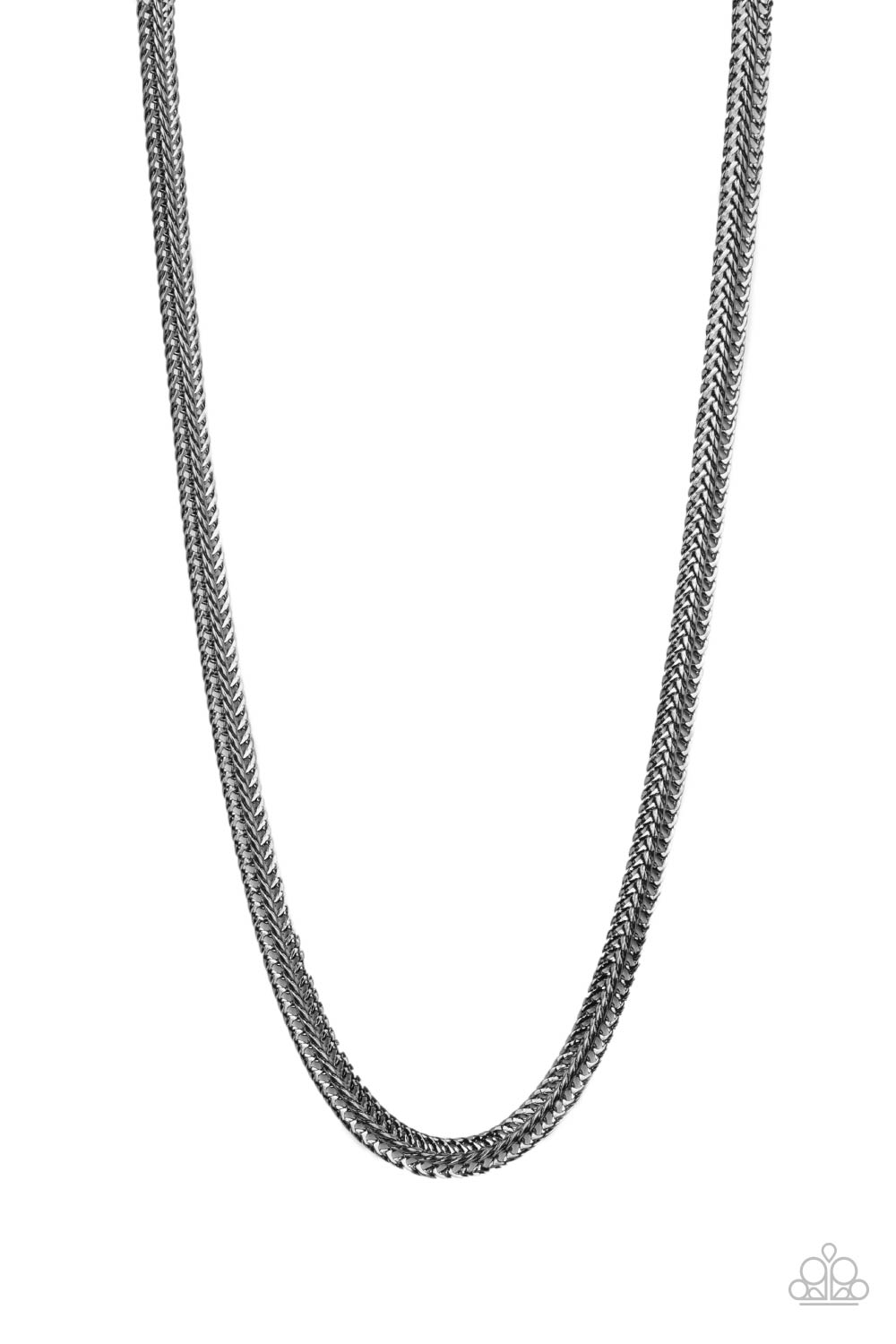 Extra Extraordinary - Black Mens Necklace and Bracelet Set