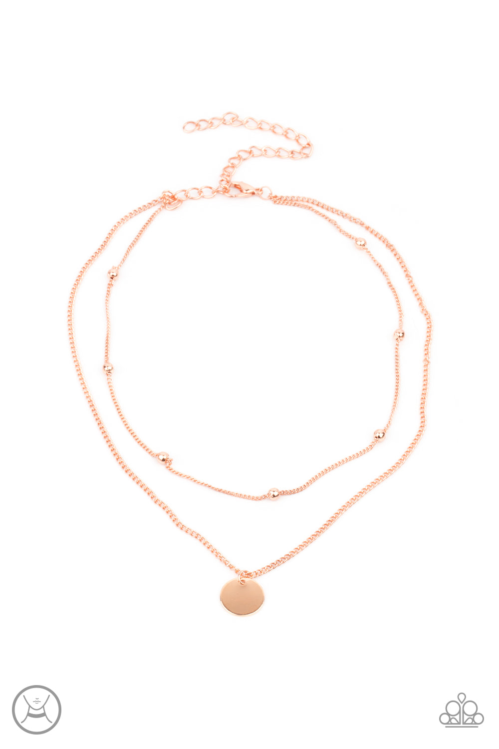 Modestly Minimalist - Copper Choker Necklace