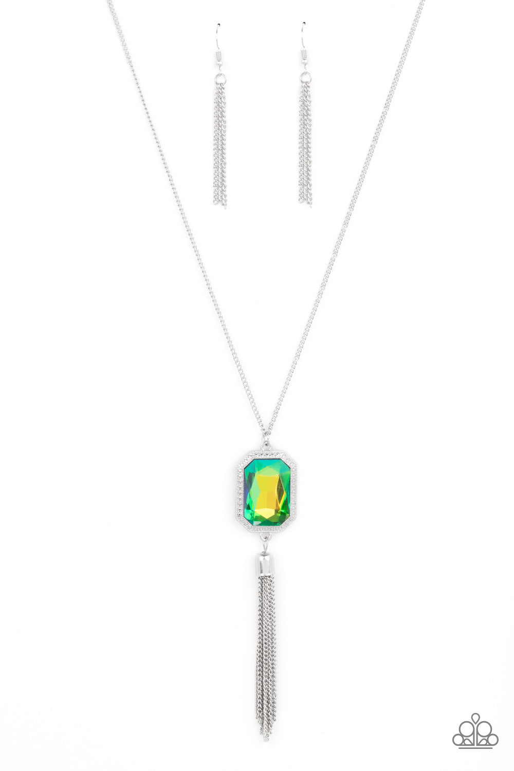 Blissed Out Opulence - Green Necklace