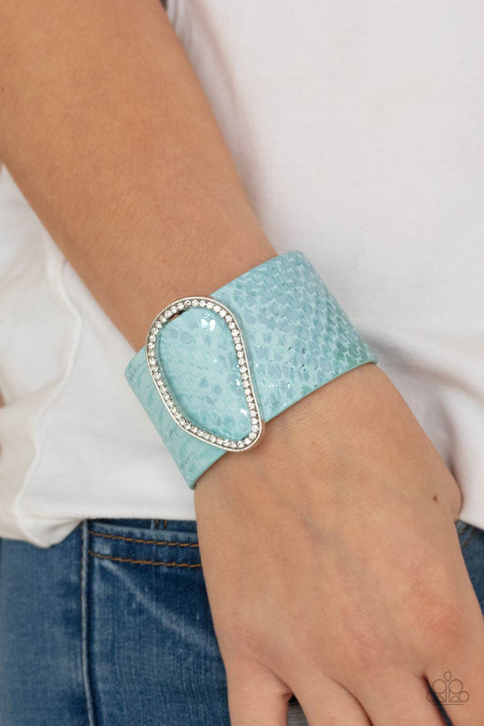 HISS-tory In The Making - Blue Urban Bracelet