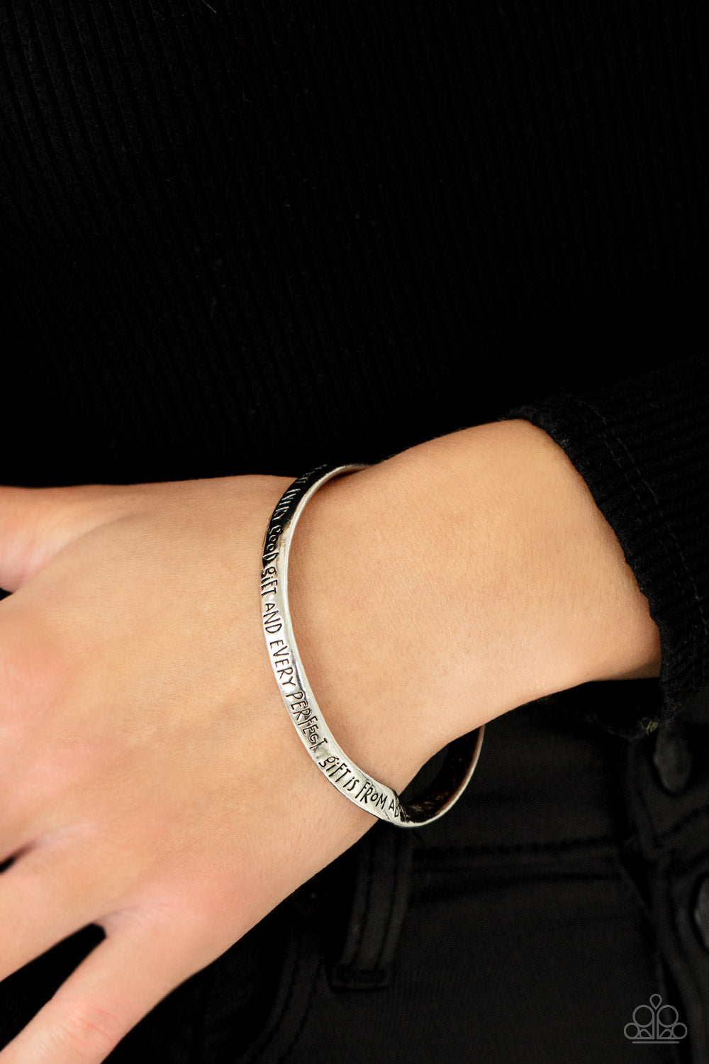Perfect Present - Silver Bracelet (Inspirational)