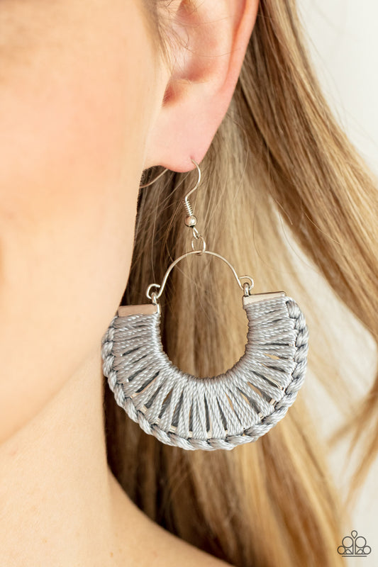 Threadbare Beauty - Silver Earring