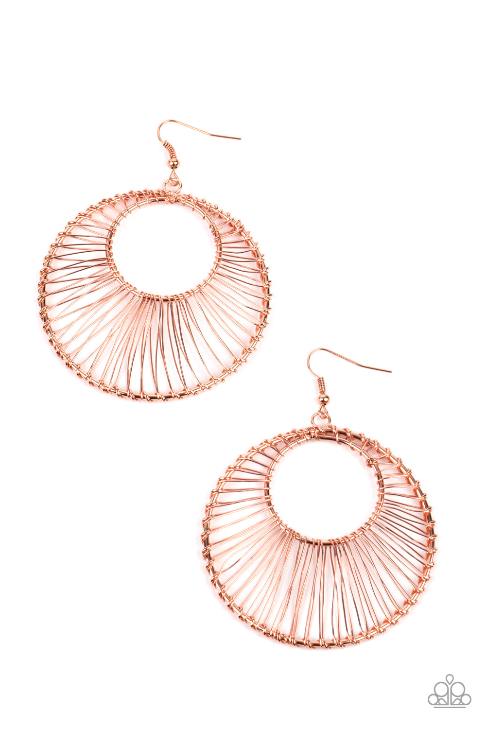 Artisan Applique - Copper Earring