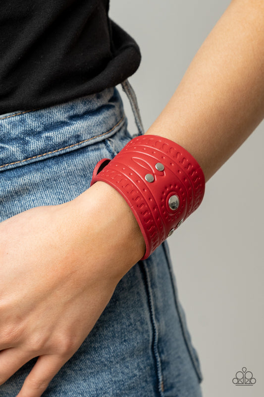 Orange County - Red Urban Bracelet