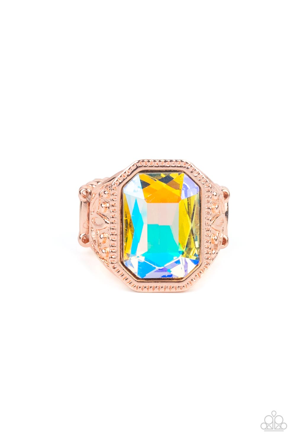 Galaxy Goddess - Rose Gold Ring 0016
