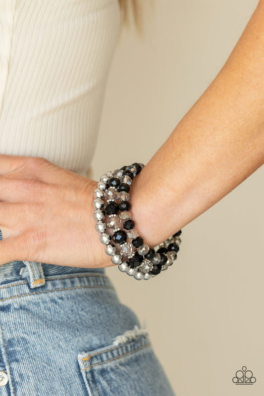 Gimme Gimme - Black Coil Bracelet