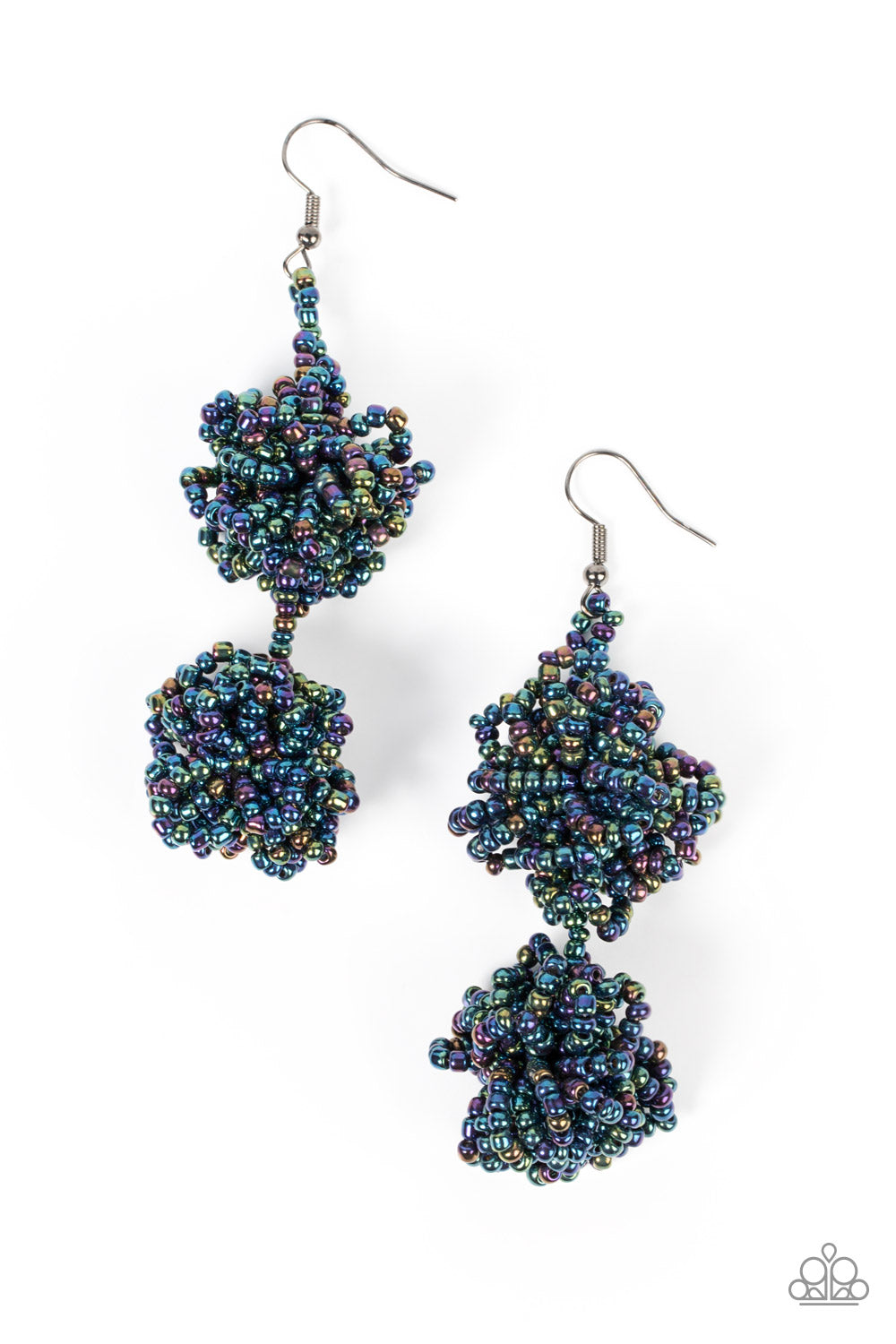 Celestial Collision - Multi Seed Bead Earring