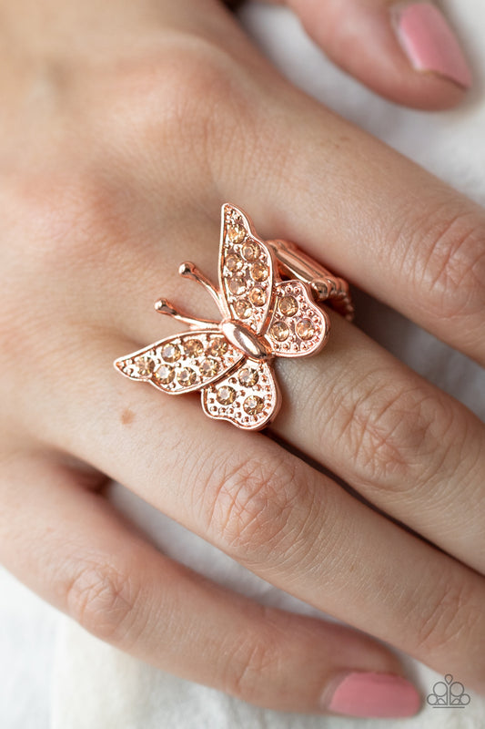 Bona Fide Butterfly - Copper Ring 0027