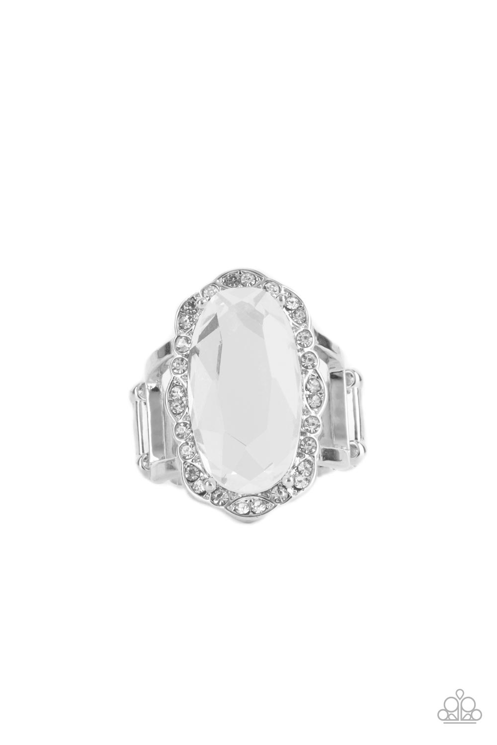 BLING to Heel - White Ring 0181