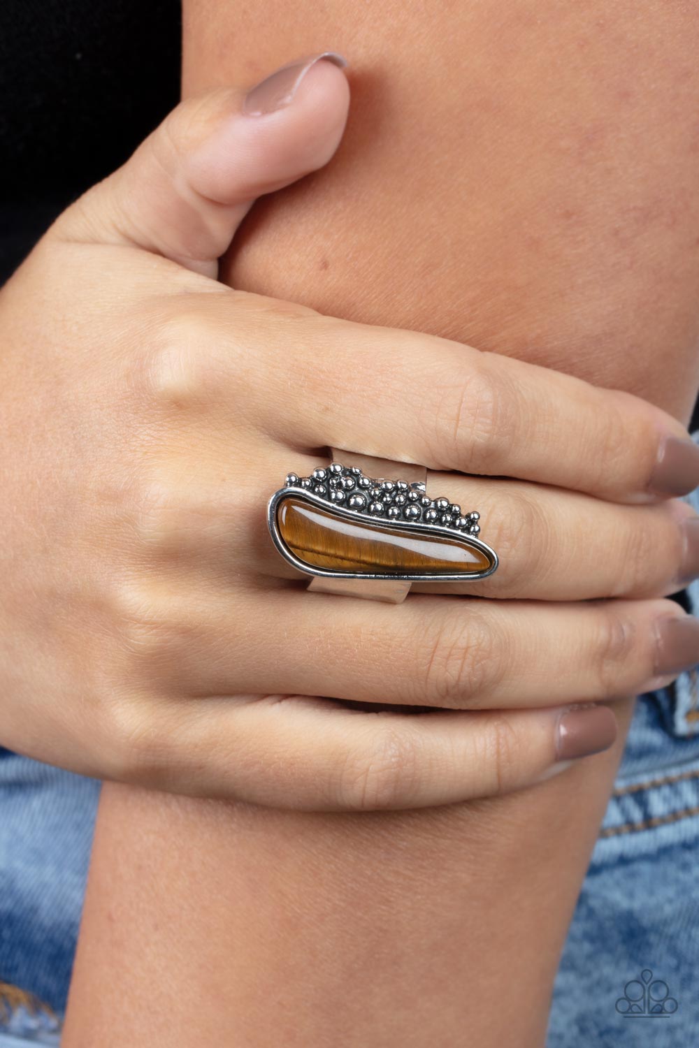 Gemstone Guide - Brown Ring 0235