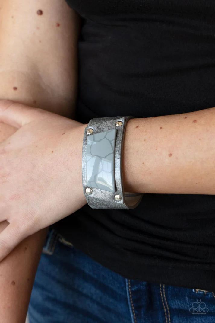 Geo Glamper - Silver Urban Bracelet