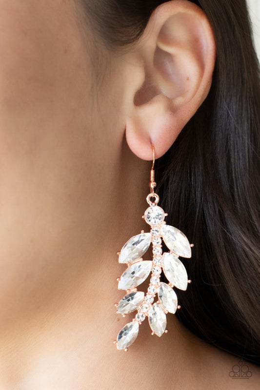 Ice Garden Gala - Copper Earring