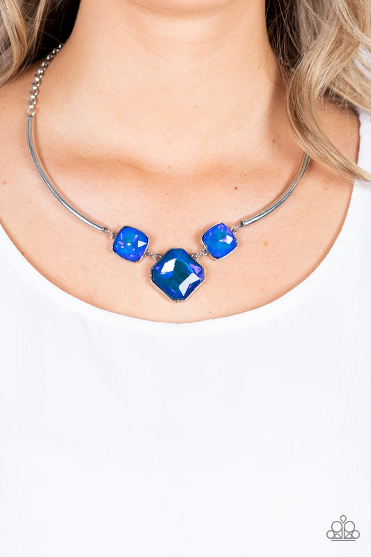Divine IRIDESCENCE - Blue Necklace (LOP)