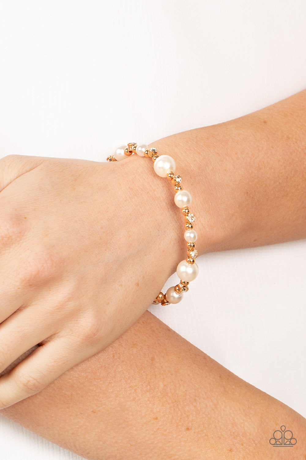 Chicly Celebrity - Gold Coil Bracelet