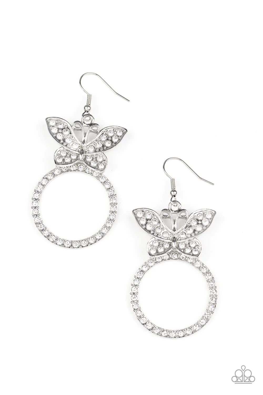 Paradise Found - White Earring (LOP)