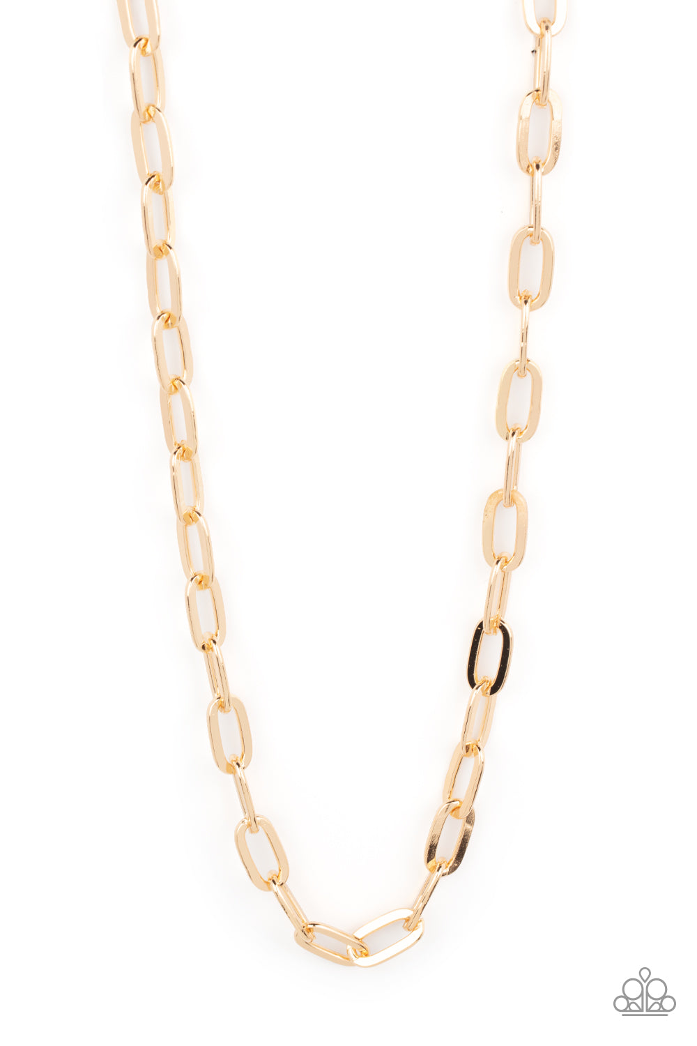 Urban Quarterback - Gold Mens Necklace