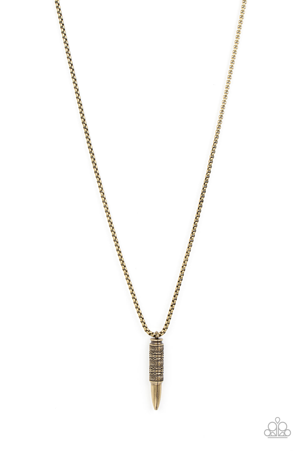 Highland Hunter - Brass Mens Necklace