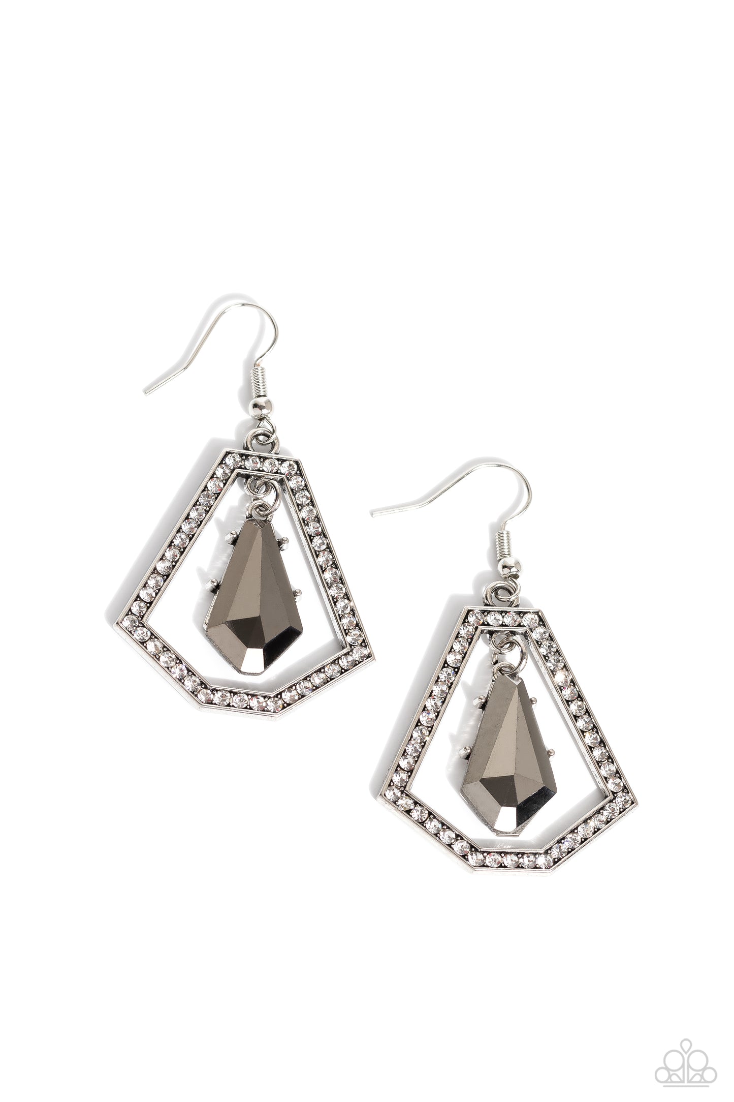 Poshly Photogenic - Silver Earring