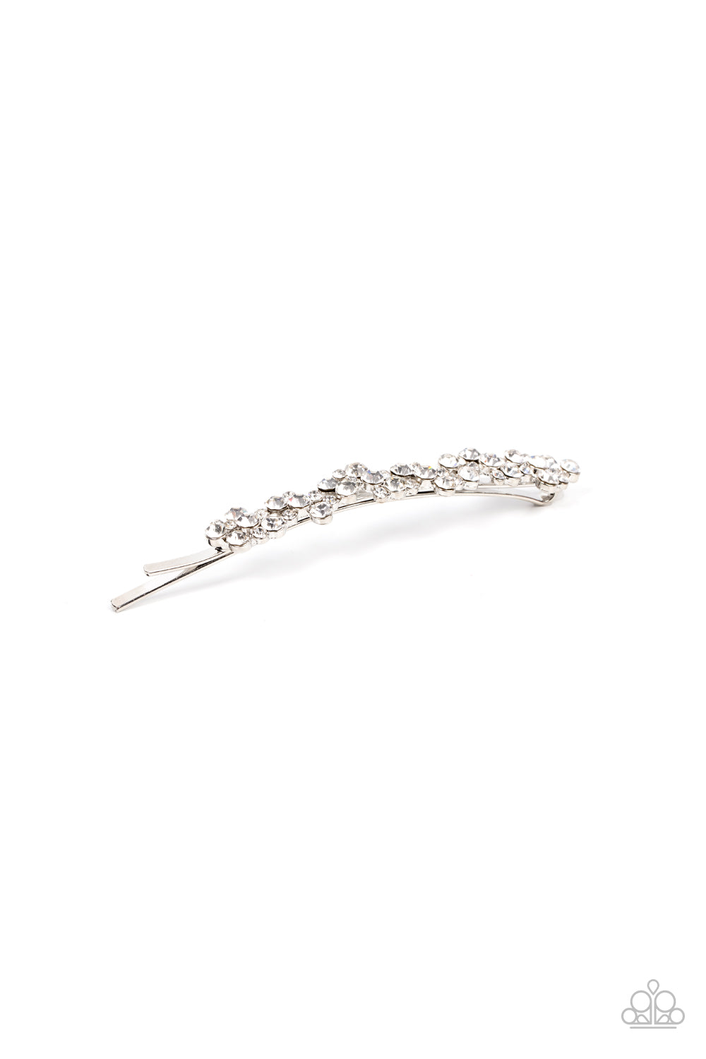 Starry Sprinkles - White Hair Clip
