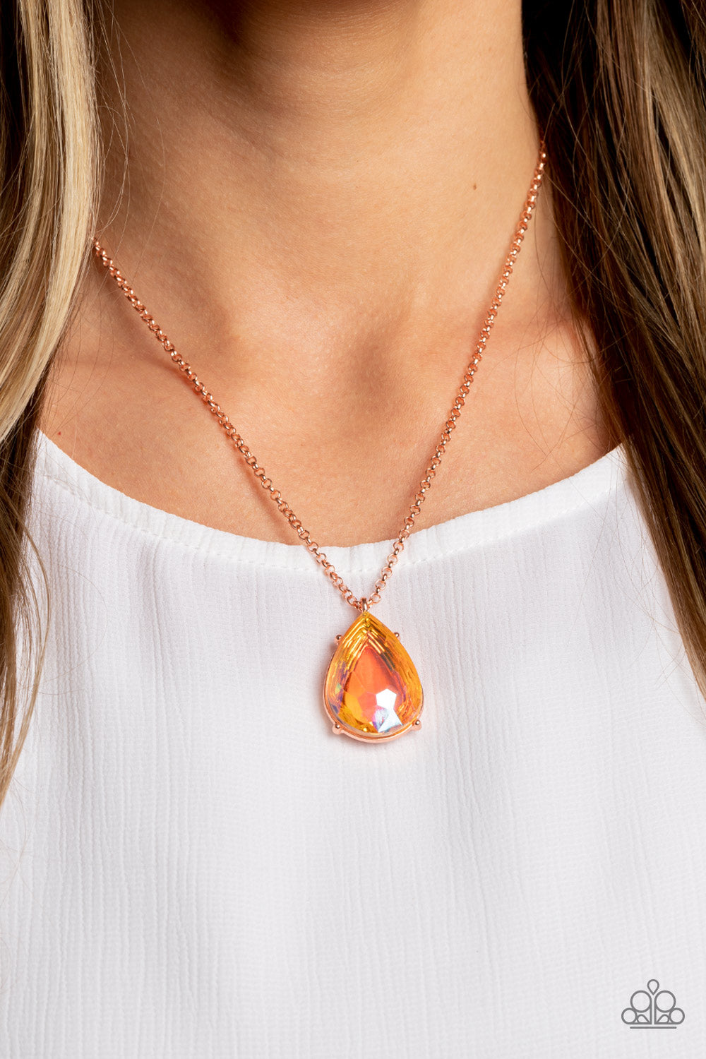 Illustrious Icon - Copper Necklace