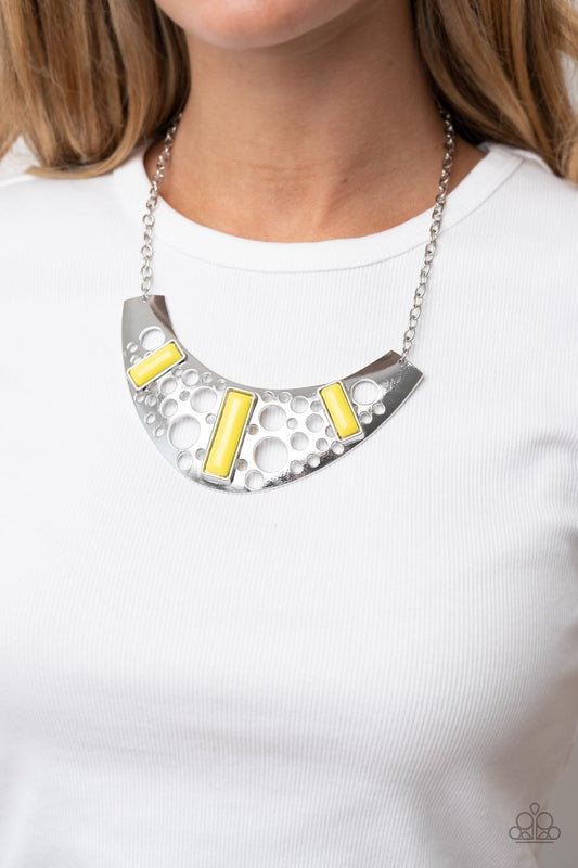 Real Zeal - Yellow Necklace