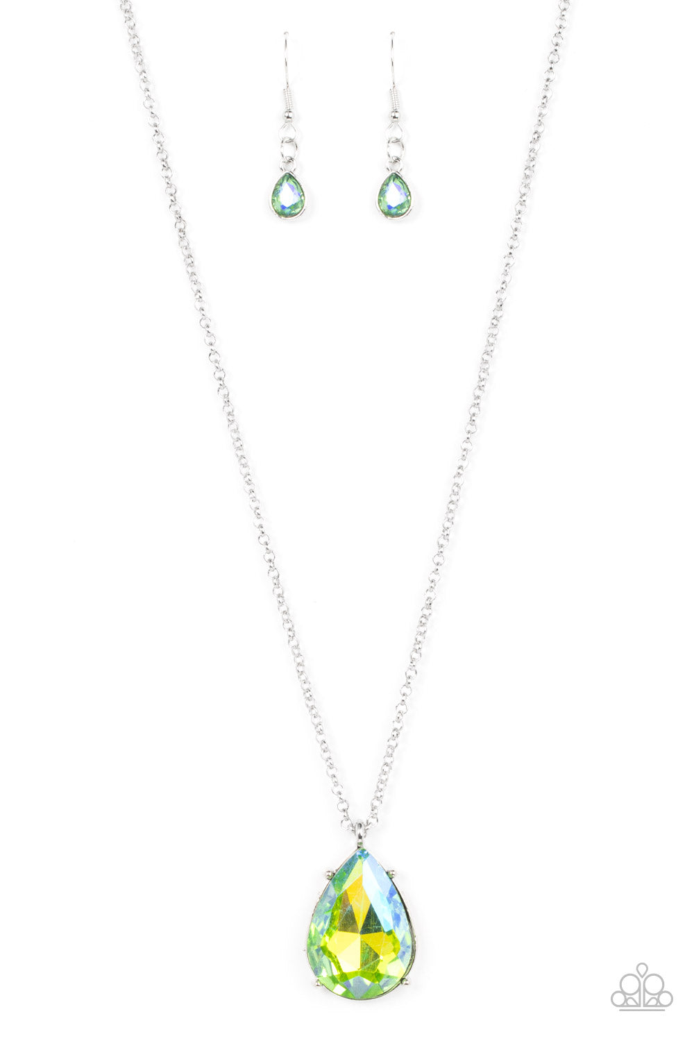 Illustrious Icon - Green Necklace