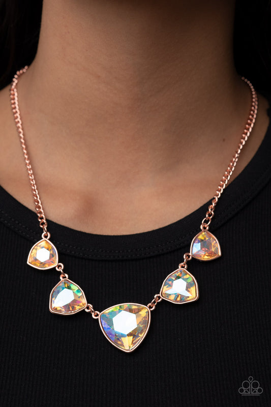 Cosmic Constellations - Copper Necklace