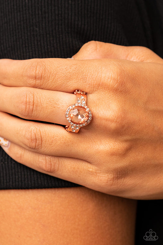 Dazzling I Dos - Copper Ring 0052